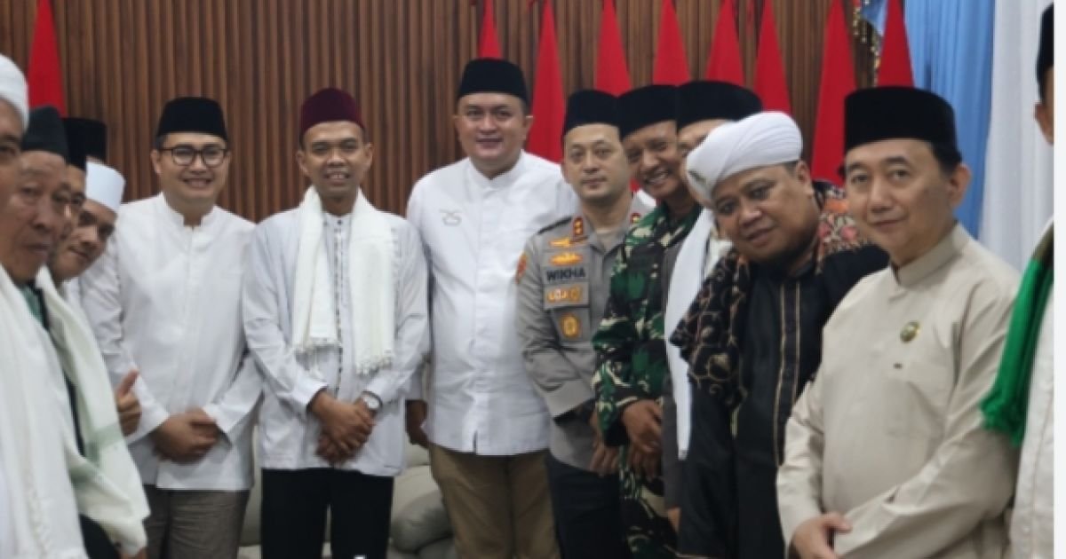 Bupati Bogor Hadiri Tabligh Akbar Isra Mi’raj Bersama Ustadz Abdul Somad di Masjid Nurul Wathon