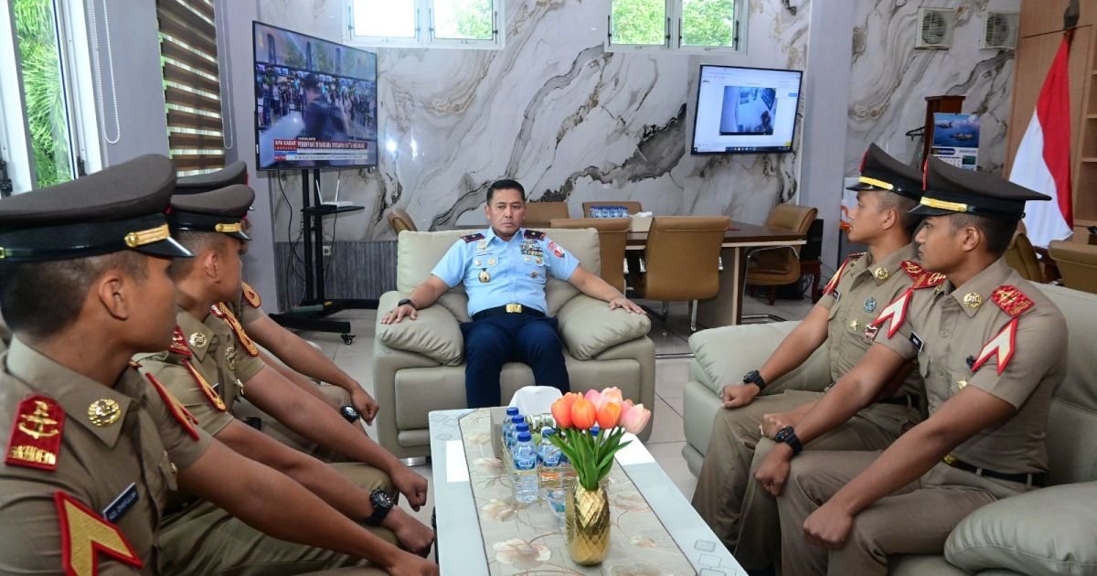 Danlanud Sultan Hasanuddin Terima Kunjungan Silaturahmi Taruna AAU Asal Makassar