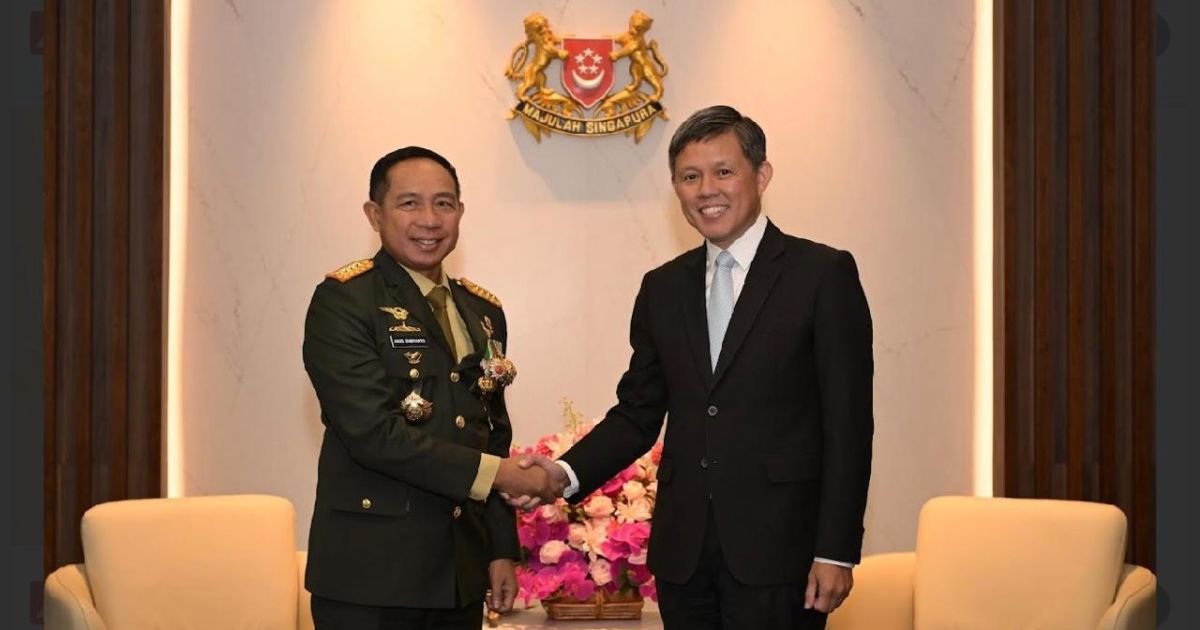 Panglima TNI Courtesy Call Dengan Pimpinan Singapura, Perkuat Kerja Sama Pertahanan Bilateral