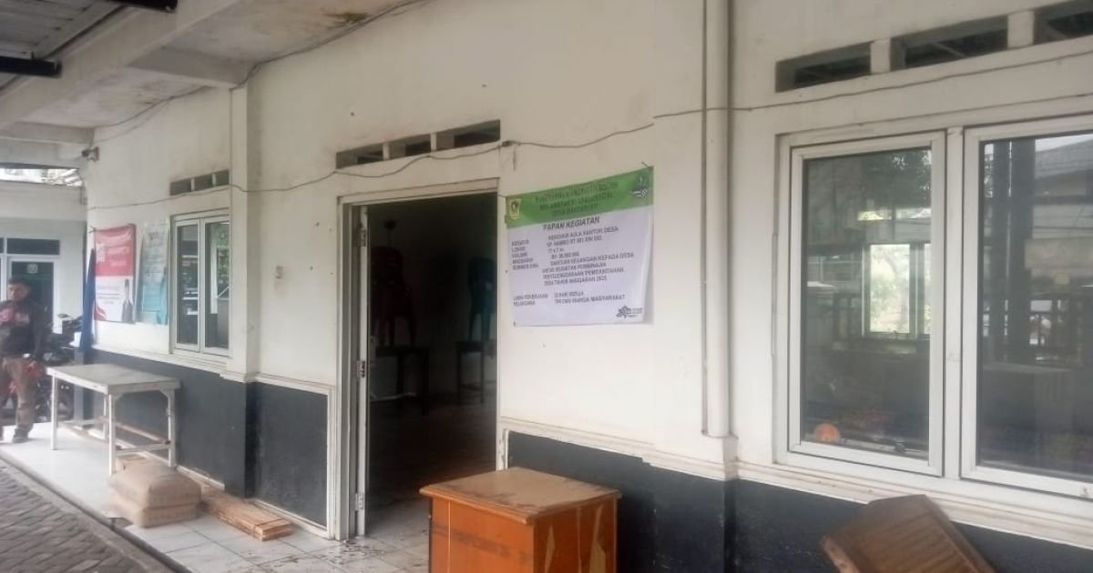 Renovasi Aula Kantor Desa Bantarjati Gunakan Dana Banprov Jabar TA 2025