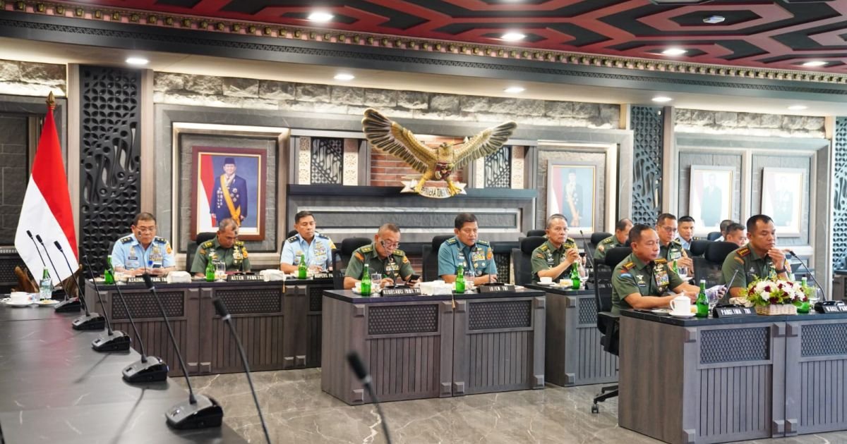 Panglima TNI Ikuti Rapim Kemhan 2026