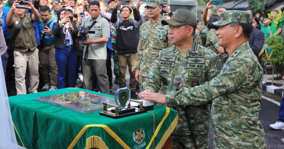 Panglima TNI Resmikan Lapangan Serbaguna di Mako Kodam III/Siliwangi