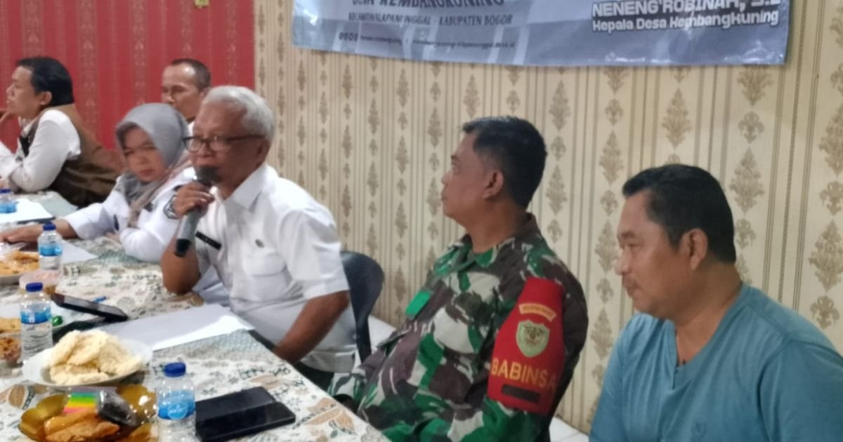 Musdes Desa Kembangkuning Sosialisasi Bantuan Keuangan Tahun Anggaran 2026