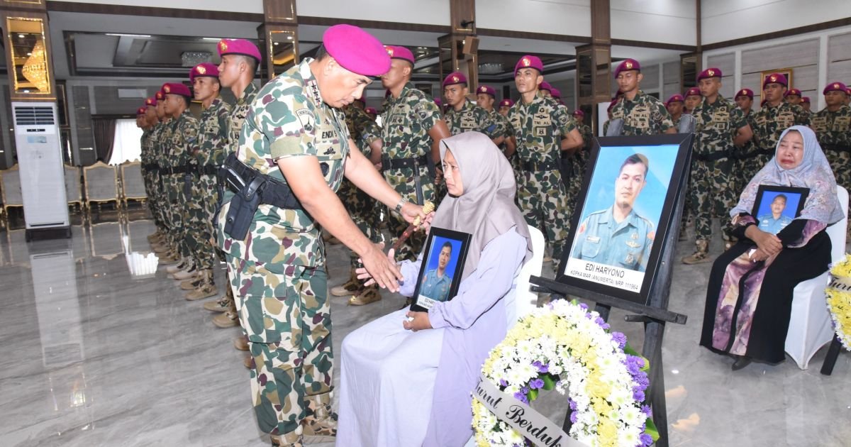 Atas Jasa terhadap Negara, 23 Prajurit Marinir TNI AL Dianugerahi Kenaikan Pangkat Luar Biasa