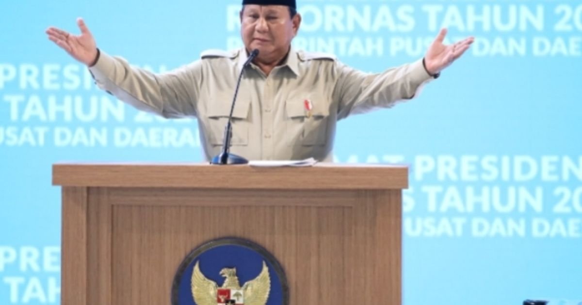 Rudy Susmanto Ikuti Arahan Presiden Prabowo pada Rakornas Pemerintah Pusat dan Daerah 2026