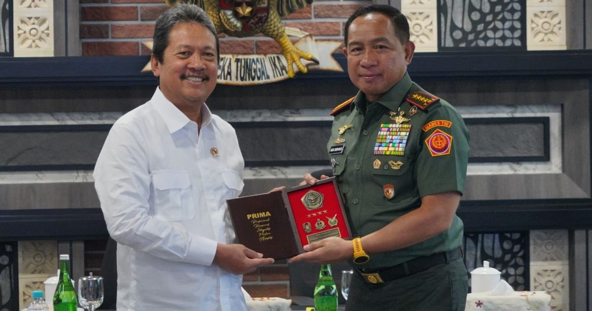Mabes TNI dan Kementerian Kelautan dan Perikanan Teken MoU Sektor Kelautan dan Perikanan