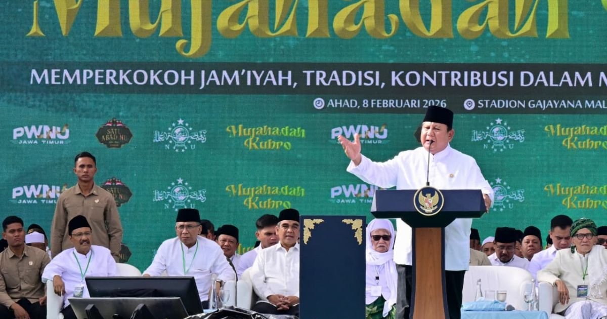 Panglima TNI Hadiri Mujahadah Kubro Satu Abad Nahdlatul Ulama di Malang