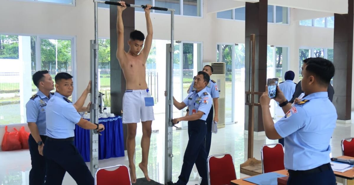 Casis Bintara PK TNI AU A-57 Lanud Sultan Hasanuddin Jalani Sidang Pantukhirda