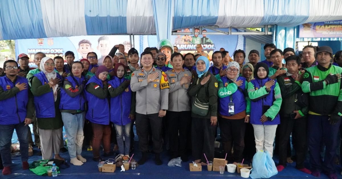 Ngariung Aman, Kapolda Jabar Perkuat Sinergi Polri dan Ojol Kamtibmas