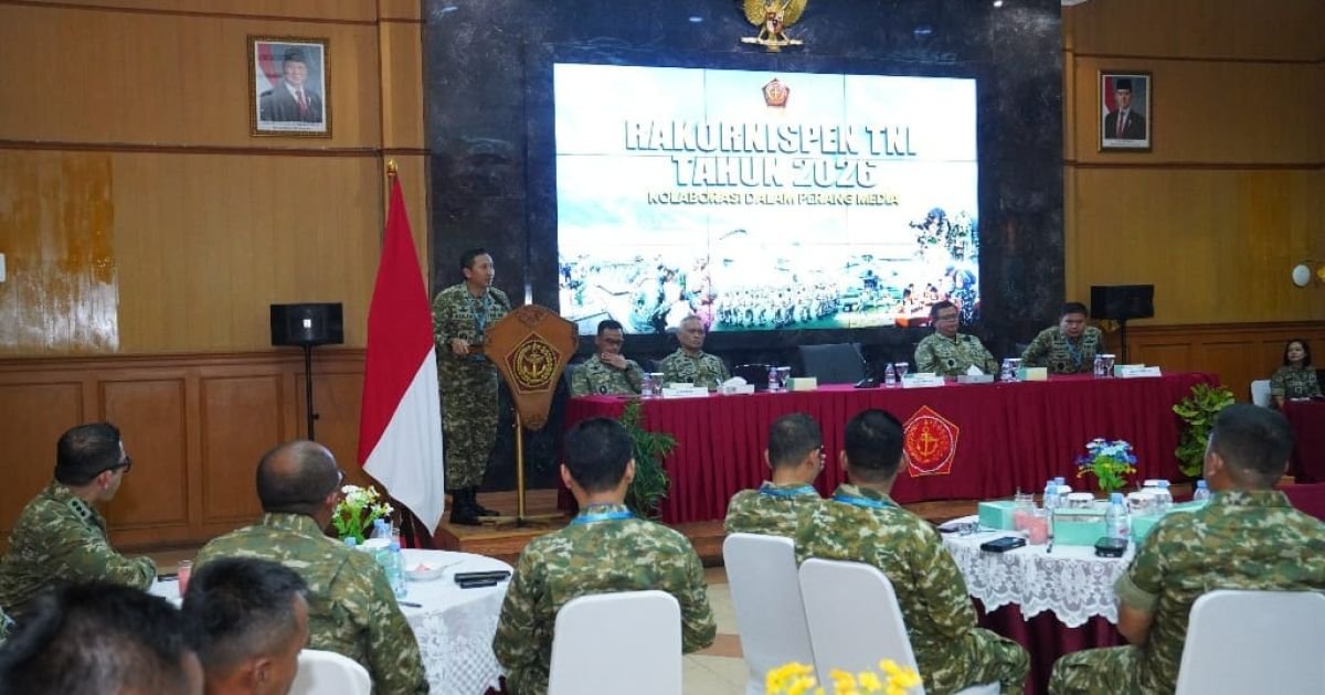 Rakornispen TNI 2026 Perkuat Silaturahmi dan Kolaborasi Hadapi Perang Informasi
