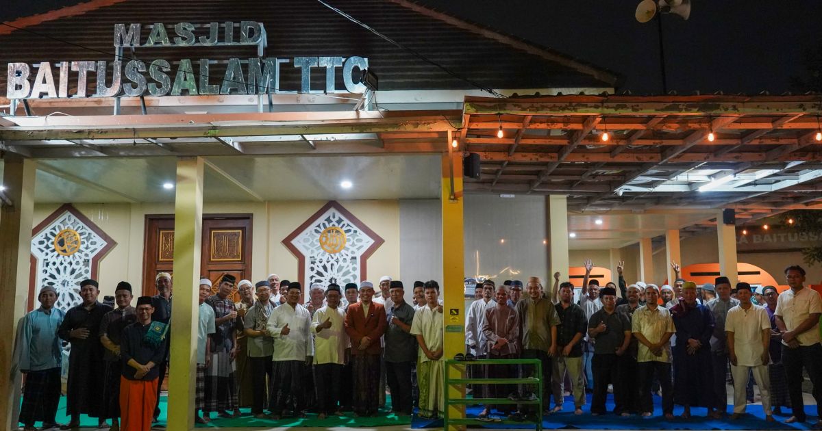 Resmikan Menara Masjid Baitussalam, Karnain Asyhar : Kini Tak Ada Penghalang Penuhi Panggilan Adzan