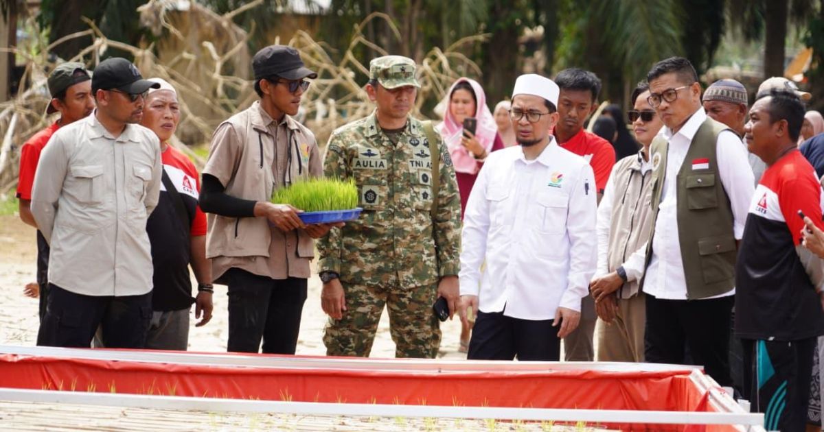 Wujud Solidaritas Kebangsaan, TNI Bersama UAH Care Bangun Harapan Pasca Bencana Aceh