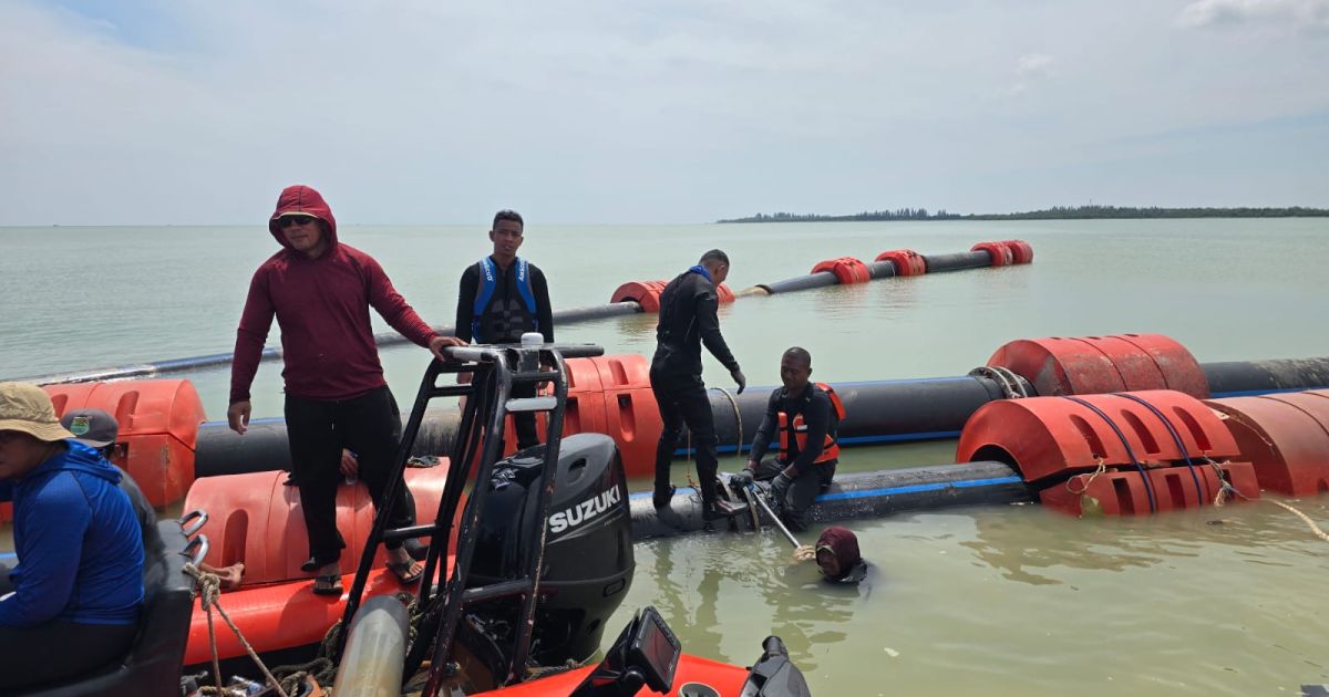 Satgas Kuala TNI-Jhonlin Bergerak Cepat, Atasi Sedimentasi Muara Kuala Penaga