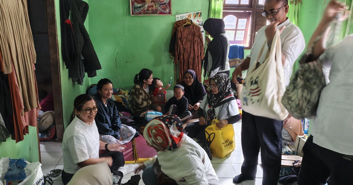 Bencana Cisarua, DPD PSI Kabupaten Bogor Sigap Turun ke Masyarakat