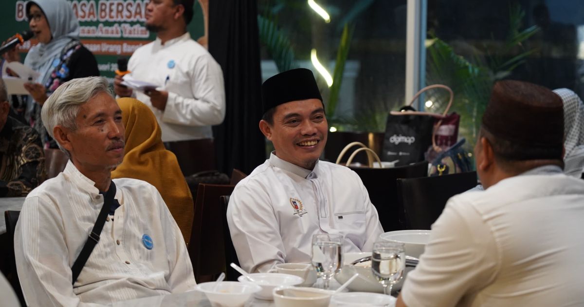 Momen Silaturahmi dan Santunan Yatim, Karnain Asyhar Sampaikan Apresiasi untuk Kekeluargaan Urang Bangka