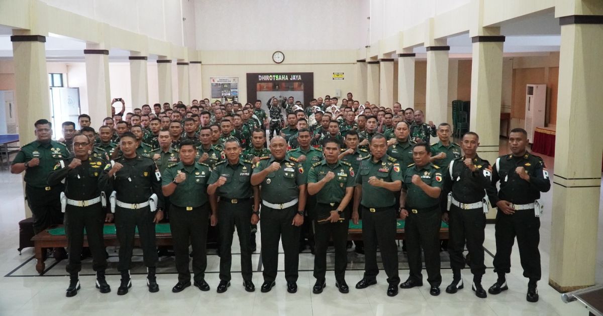 Dandenpom V/1 Madiun: Prajurit TNI Harus Bisa Memberi Contoh