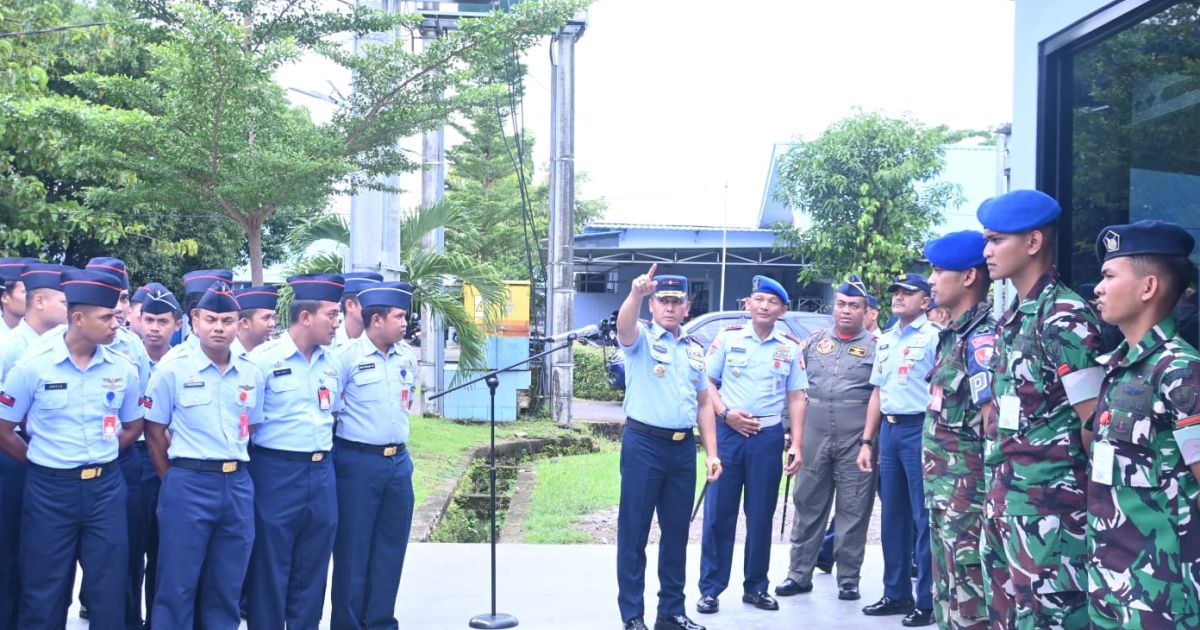 Bangun Lingkungan Aman, Nyaman dan Tentram, Danlanud Sultan Hasanuddin Resmikan Pos Pengamanan Komplek Catalina