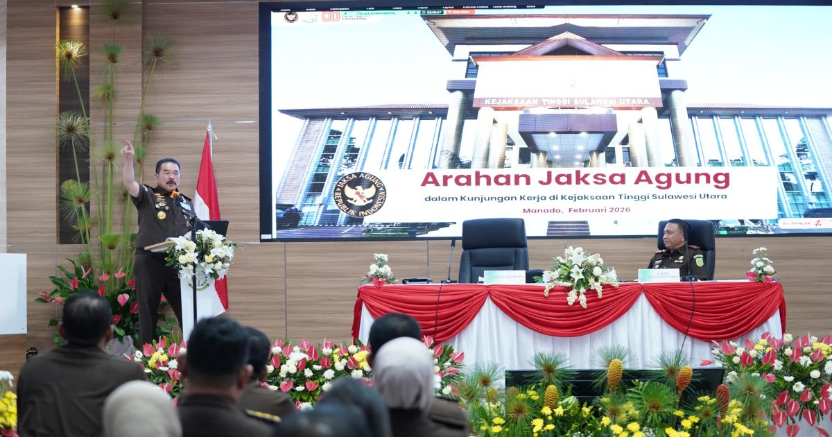 ST Burhanuddin Tegaskan Dukungan Penuh Program Strategis Nasional Saat Kunker di Sulawesi Utara