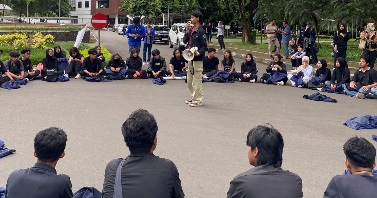 Mahasiswa IPB Gelar Aksi Simbolik, Bawa Empat Tuntutan Reformasi Polri
