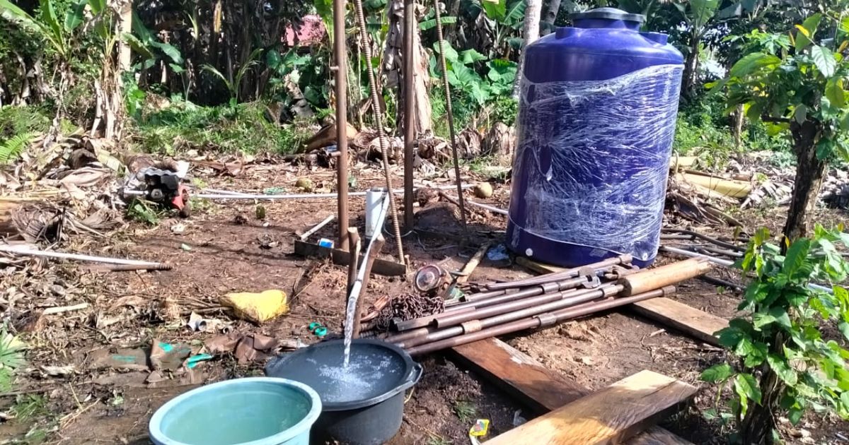 Satgas TMMD Ke-127 Kodim 1514/Morotai Temukan Sumber Air di Desa Falila