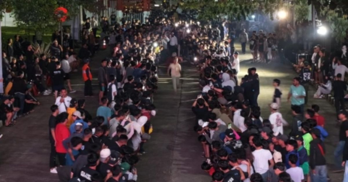 Bupati Rudy Susmanto Apresiasi Antusiasme Generasi Muda dalam Dash Run di Stadion Pakansari