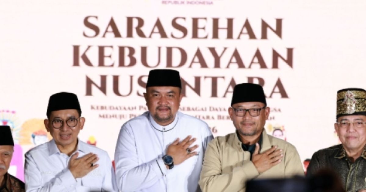 Bupati Bogor Hadiri Sarasehan Kebudayaan Nusantara Bersama Sejumlah Menteri
