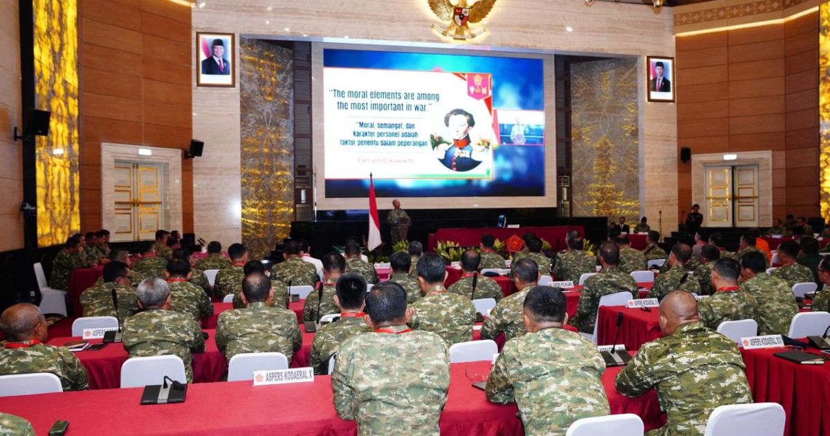 Kasum TNI Buka Rapat Koordinasi Personel TA 2026