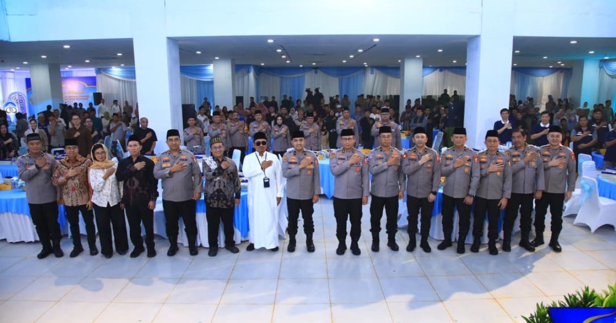 Pembangunan SMA Kemala Taruna Bhayangkara Bogor Capai 60 Persen, Polri Gelar Buka Puasa Bersama Warga Gunung Sindur