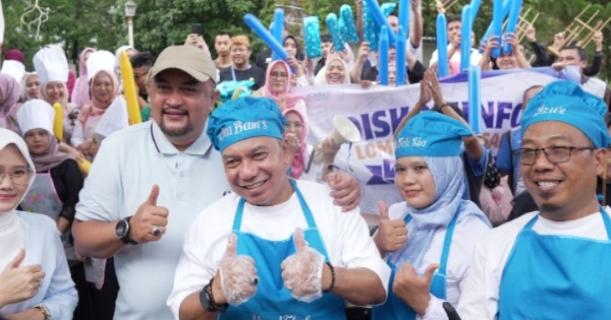 Bupati Bogor dan Jajaran Pemkab Ikuti Memasak Bersama dalam Pesona Ramadan Kabupaten Bogor Berbagi