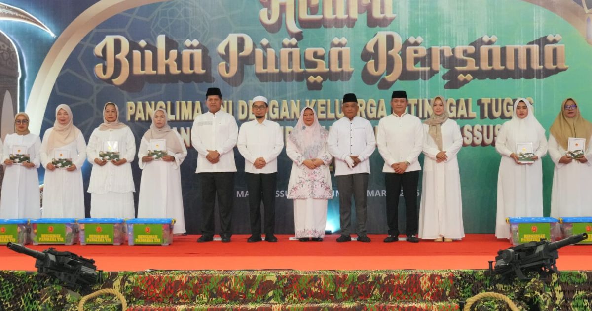 Buka Puasa Bersama Keluarga Prajurit dan Warakawuri Kopassus, Pererat Kebersamaan dan Solidaritas dalam Momen Ramadhan