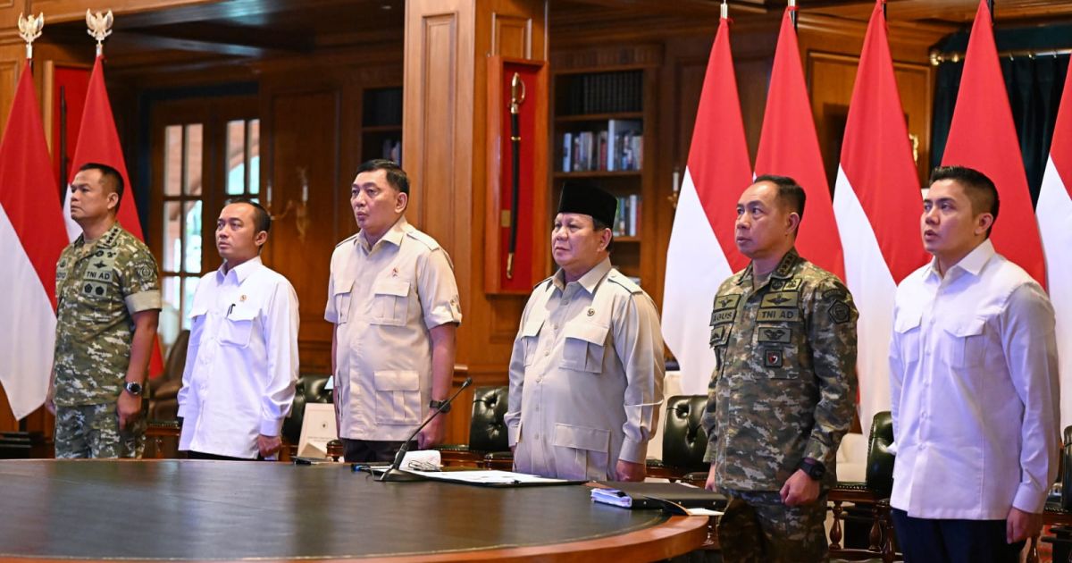 Panglima TNI Dampingi Presiden RI Resmikan 218 Jembatan untuk Perkuat Konektivitas Nasional