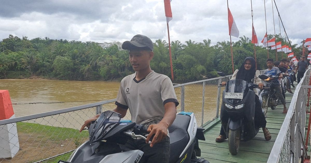 Kasad Launching 11 Jembatan Gantung di Aceh, Bagian dari 218 Jembatan yang Rampung Dibangun TNI