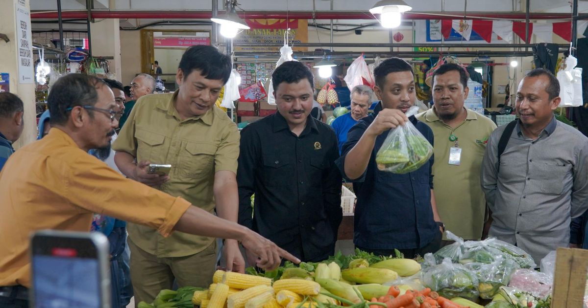 Sidak Pasar Gembrong dan Jambu Dua, Komisi II DPRD Kota Bogor Soroti Kenaikan Harga dan Akses Angkot