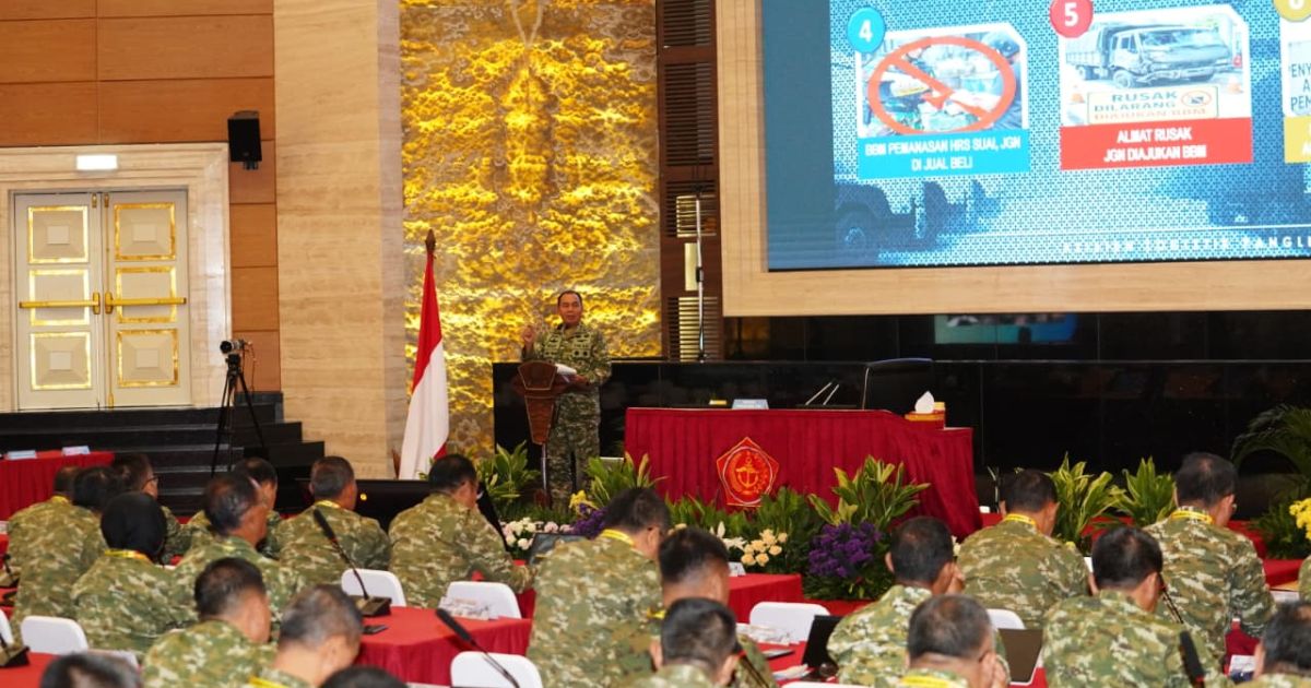 Aslog Panglima TNI Buka Rakorlog TNI TA 2026, Perkuat Dukungan Logistik untuk TNI Prima