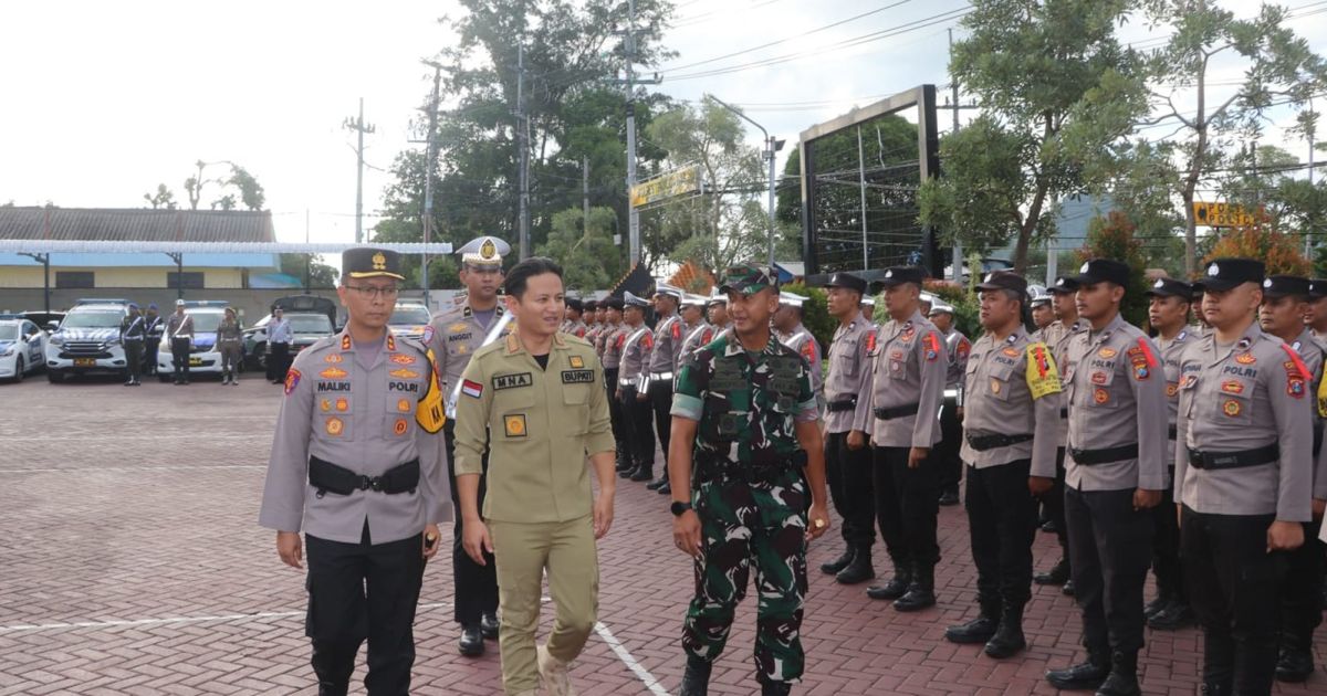 TNI–Polri dan Pemkab Trenggalek Siap Amankan Mudik Lebaran 2026
