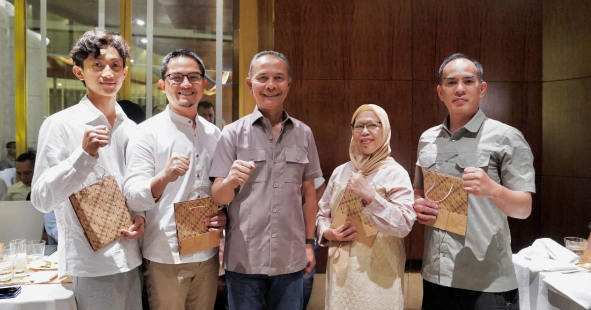 Ketua Umum PBTI Letjen TNI Richard Tampubolon Buka Puasa Bersama Atlet Taekwondo Nasional Indonesia