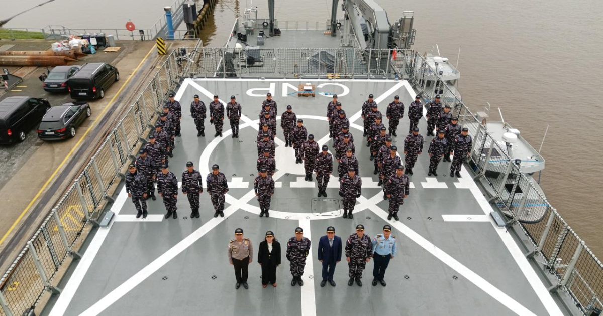 Pelayaran Perdana KRI Canopus-936 Menuju Indonesia Siap Perkuat Kemampuan Survei Hidro-Oseanografi TNI AL