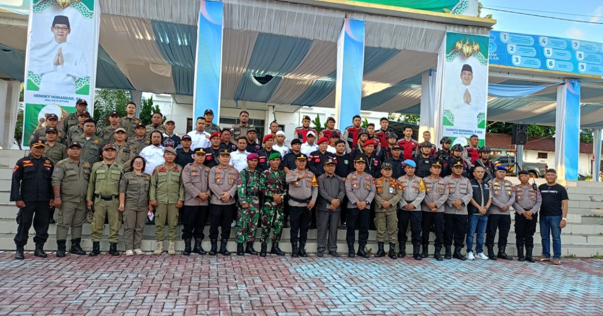 Ikut Apel Gelar Pasukan, Kodim 1310/Bitung Siap Amankan Malam Takbiran dan Idul Fitri 1447 H