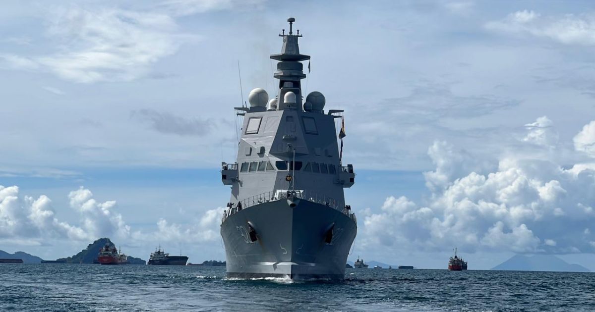 Kapal Perang Terbaru TNI AL KRI Prabu Siliwangi-321 Tiba di Tanah Air