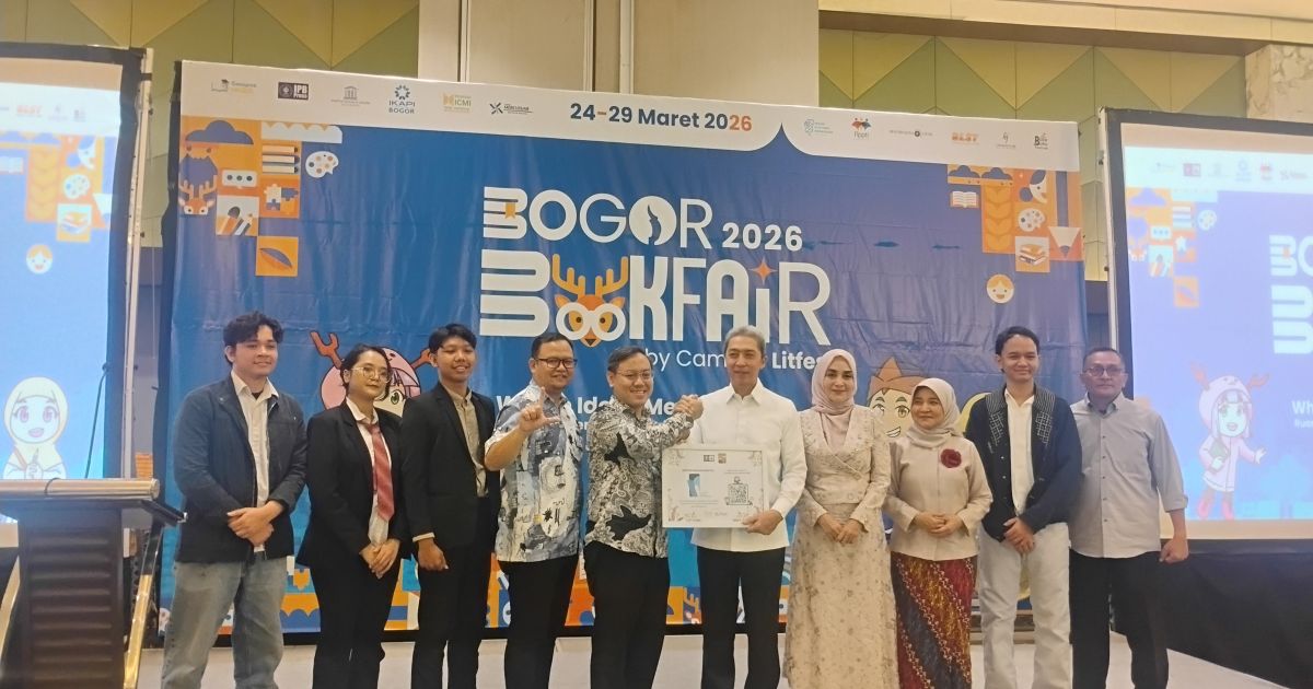 Bogor Book Fair 2026 Resmi Dibuka, Targetkan Penguatan Budaya Literasi