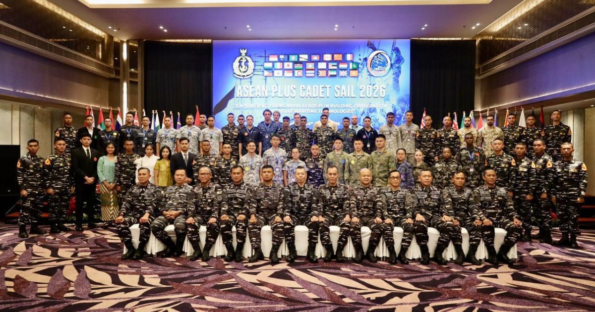 141 PESERTA DARI 26 NEGARA IKUTI ASEAN PLUS CADET SAIL 2026 YANG DIGELAR TNI AL