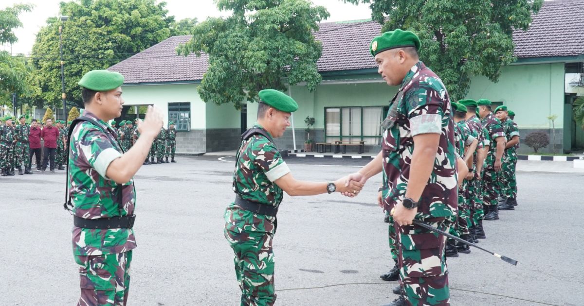 Danrem Untoro Minta Anggotanya Kembali Fokus dan Memberikan yang Terbaik