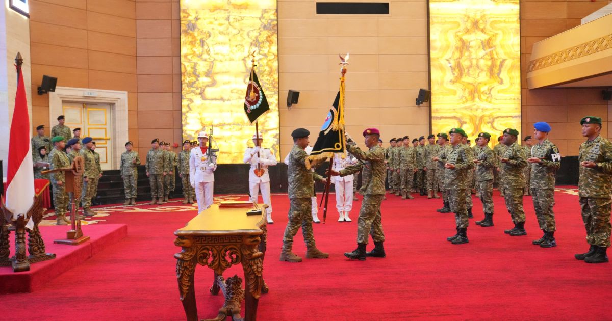 Panglima TNI Pimpin Penyerahan dan Pelantikan Jabatan di Lingkungan TNI