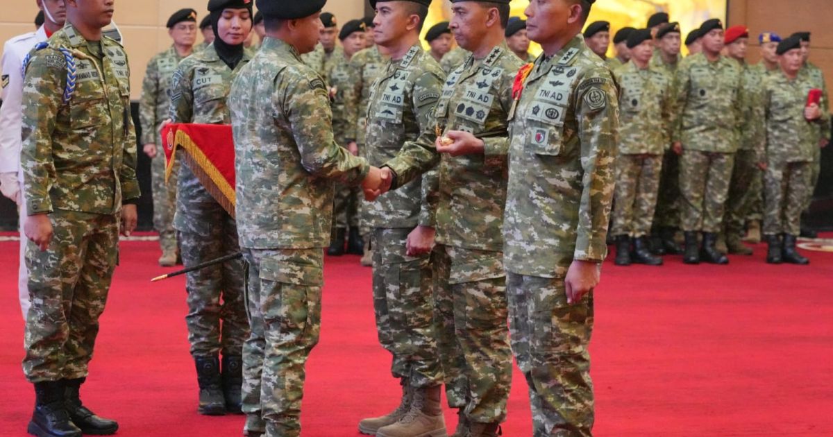 Panglima TNI Pimpin Sertijab, Pelantikan Kaster TNI dan Terima Laporan Korps Kenaikan Pangkat Pati TNI