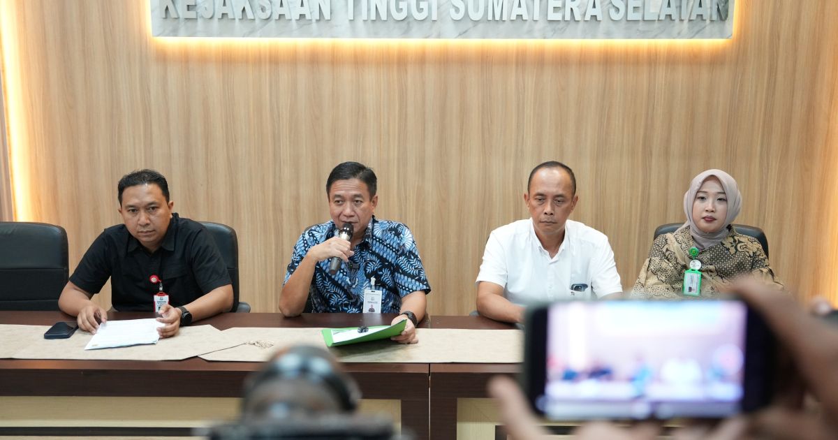 Kejari Sumsel Tetapkan 8 Tersangka Kasus Kasus Korupsi Kridit Bank Pemerintah, Nilai Pembiayaan Capai Triliunan Ripiah