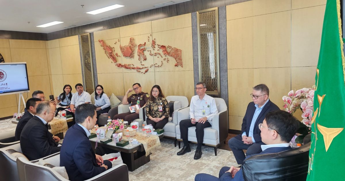 Perkuat Kemitraan Pendidikan dan Hukum, Kejaksaan Agung Terima Delegasi CUPL