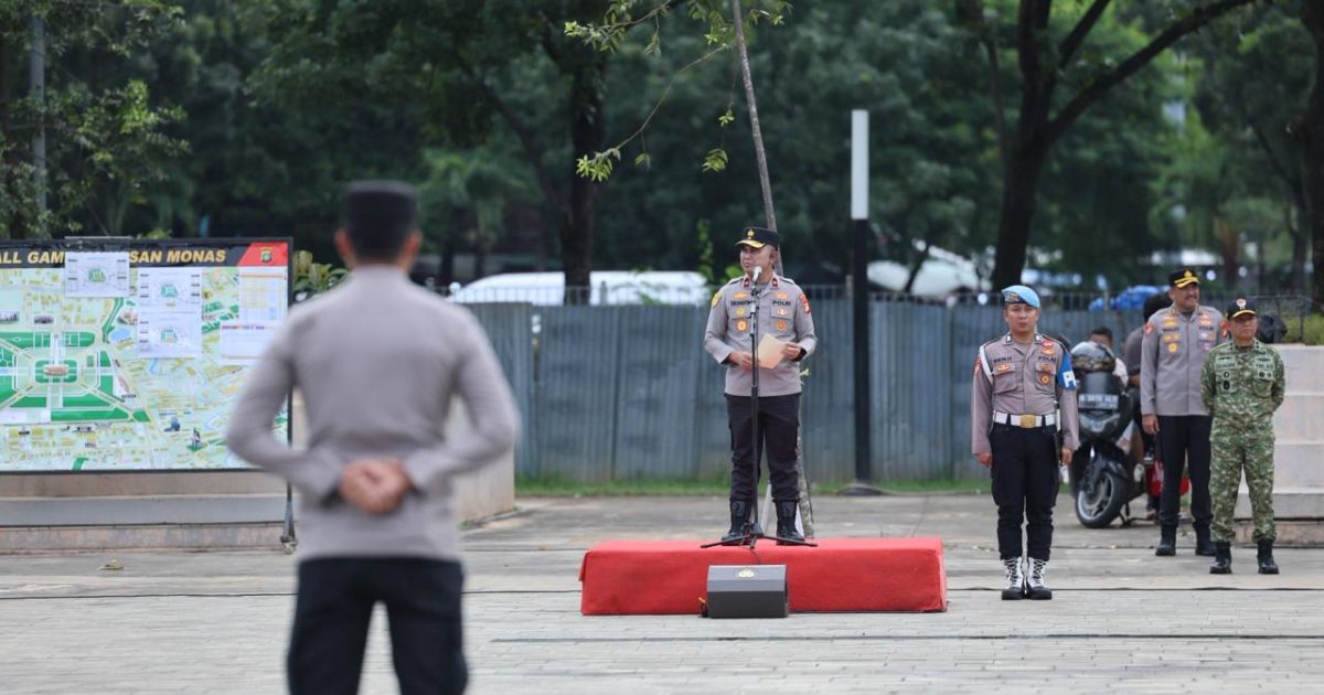 Wakapolda Metro Jaya Minta Personel Layani Warga Secara Humanis di Pasar Murah Monas