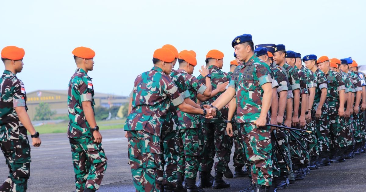 Lanud Sultan Hasanuddin Gelar Apel Halalbihalal Idul Fitri 1447 H/2026