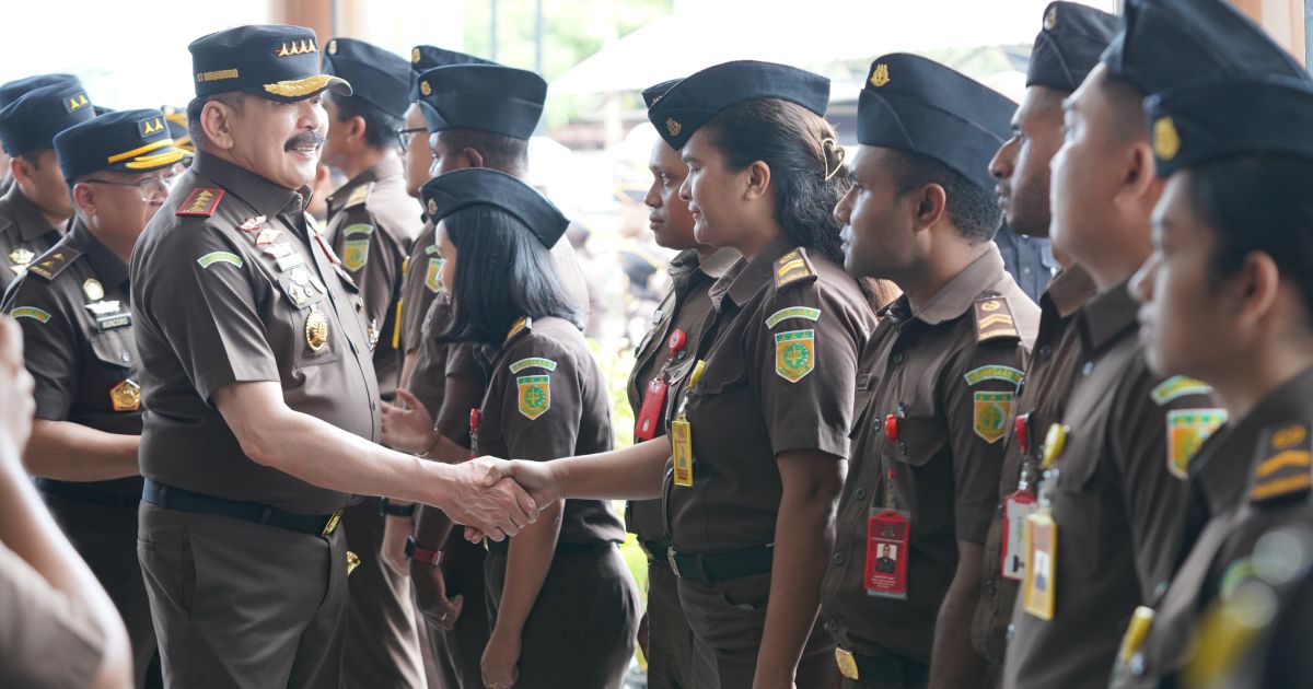 Jaksa Agung: Penegakan Hukum Berkeadilan Jadi Kunci Kesejahteraan Papua