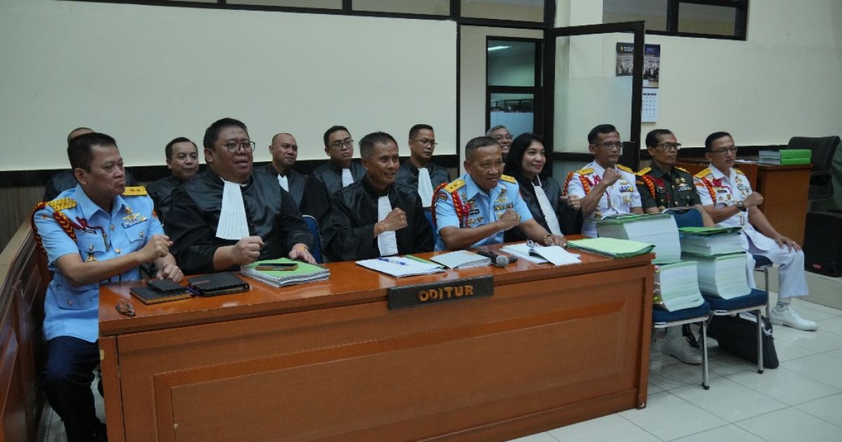 Sidang Perdana Kasus Dugaan Korupsi Satelit Navayo Digelar di Pengadilan Militer Tinggi II Jakarta